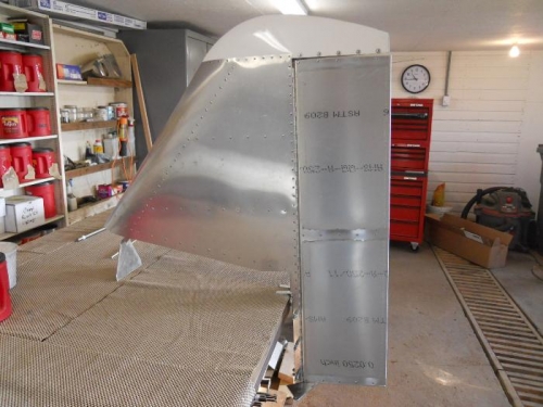 Vertical tail with rudder