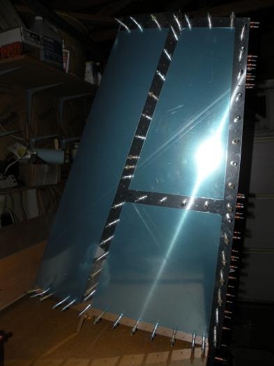 Vertical Stabilizer Drilling Complete.