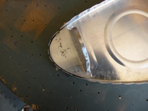 I located the angle further aft than this shows to allow clearance for skin rivet shop heads.