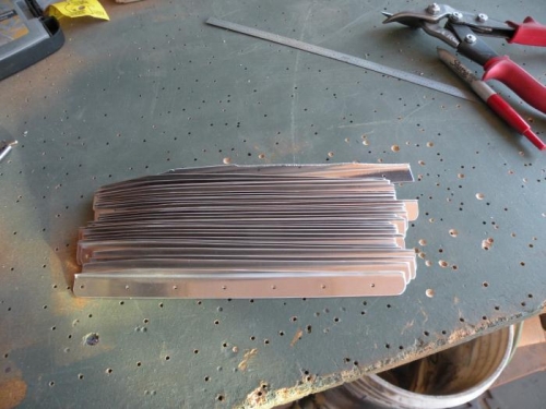 31 of 32 stiffeners complete.