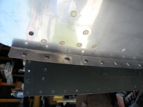 Firewall flanges dimpled.