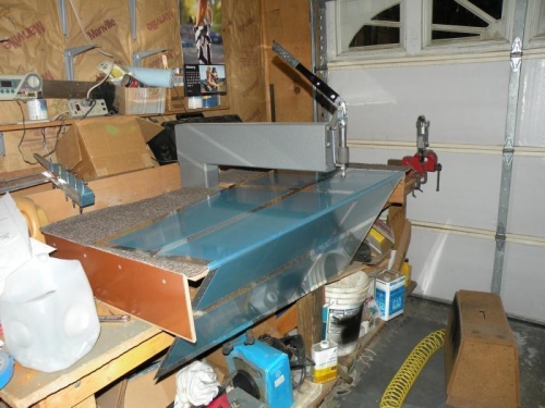 DRDT-2 set up to dimple right HS skin.