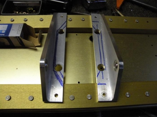 All radius holes drilled.