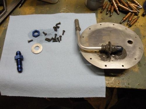 All parts cleaned and ready for installation.