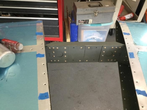 Ready to start attaching the spar channel to the rest of the stabilizer