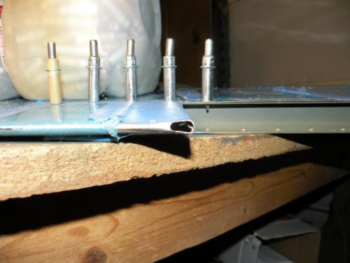 Removed the cracked area with my die grinder.