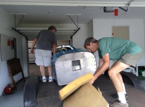 Unloading in my garage...