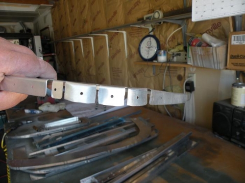 After trimming tabs.