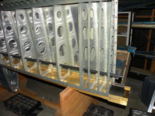 About 4 inches extra inboard.