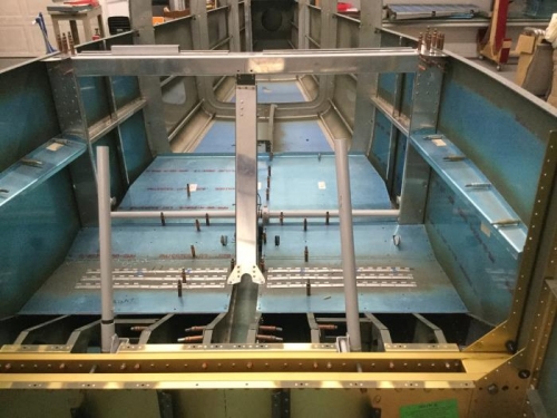 Pilot stick leans inboard a bit.