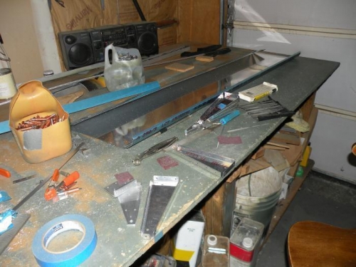 Deburring holes and edges...