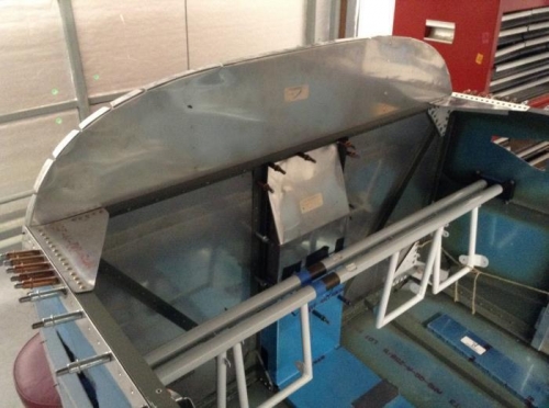 Forward Fuselage Gussets Riveted