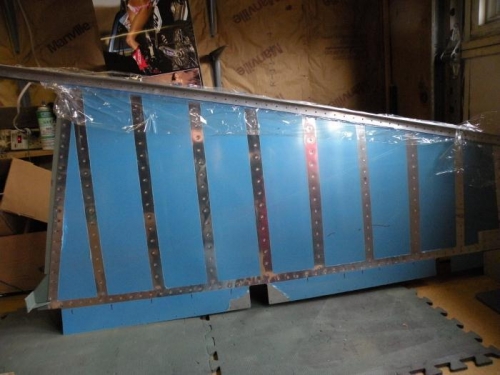 Trailing edge gluing complete and 100% cleoed between two angles.