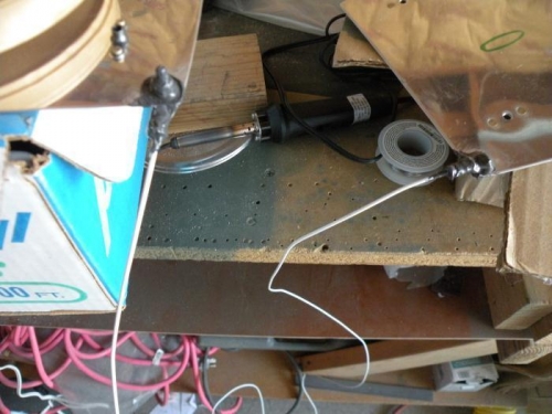 Terminations on outboard plated encapsulated in sealant.