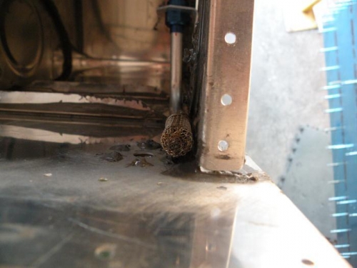 Pickup tube properly clocked in both the lateral and vertical axes.