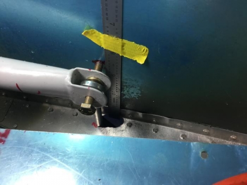 Lengthened pushrod causes a little interference.