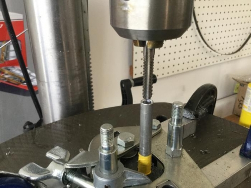 Getting ready to tap.