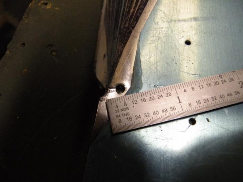 Stop drilled and deburred.