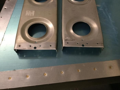 HS-405 Ribs Trimmed, Radiused, and Drilled