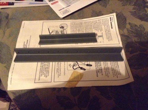 New F-710B and F-711D horizontal stabilizer attach angles primed and ready for riveting.