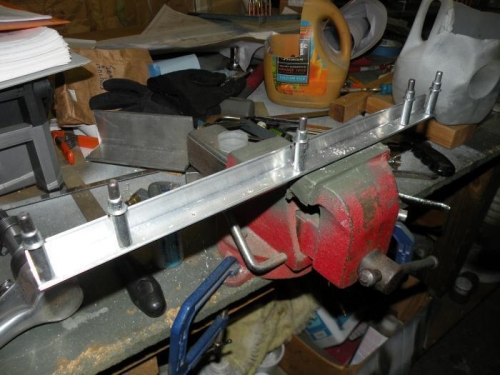 Match drilling the second seat adjust angle to the first.