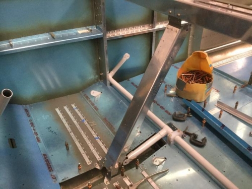 F-766 flap motor channel installed.