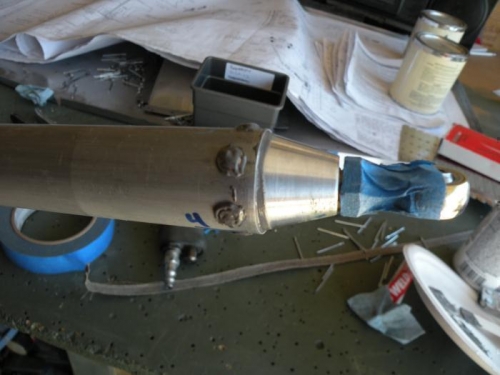 VA-111 with JB-Weld in addition the MSP-42 rivets.