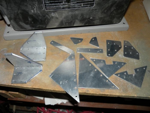 Edge deburred small firewall parts.