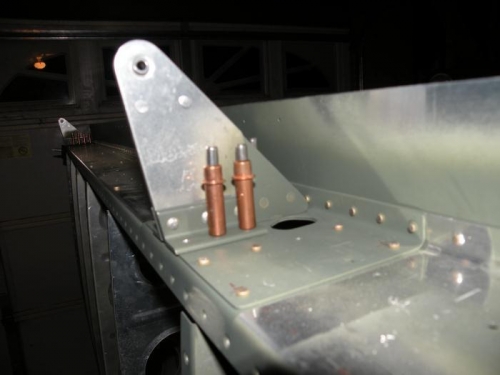 Trimmed, final drilled, re-primed, and ready to rivet.