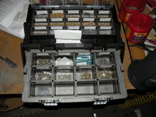 Home Depot Model # 17185073 Hardware Organizer