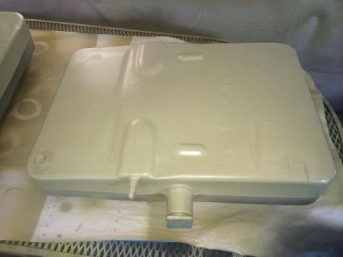 Primed over alodine and patches.