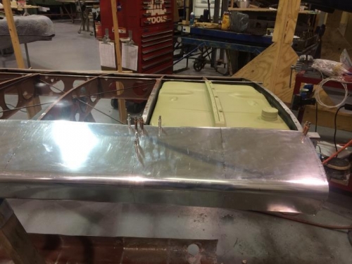 Right tank test fit.