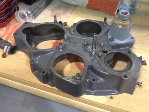 Cover with oil screen attached.