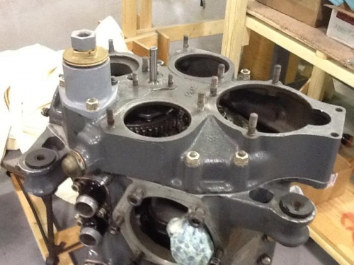 Crankcase cover installed.