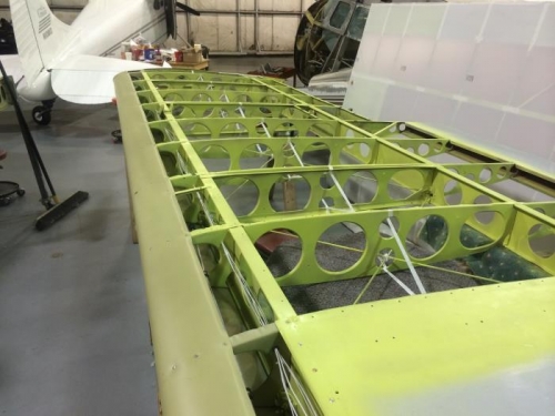 New leading edge riveted on.