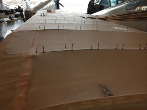 Rivets ready to pull.