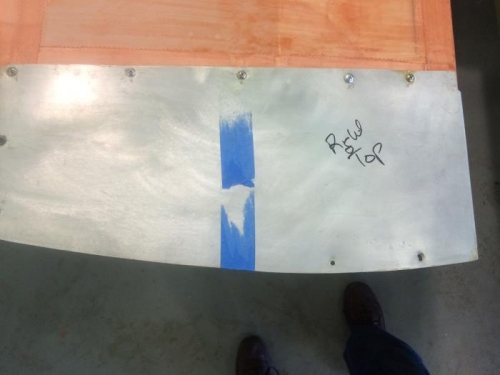 Trailing edge fairing.