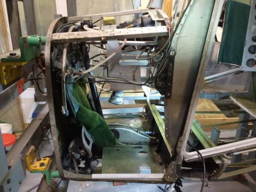 Forward area exposed.