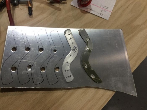 Cookie cutting new doublers.