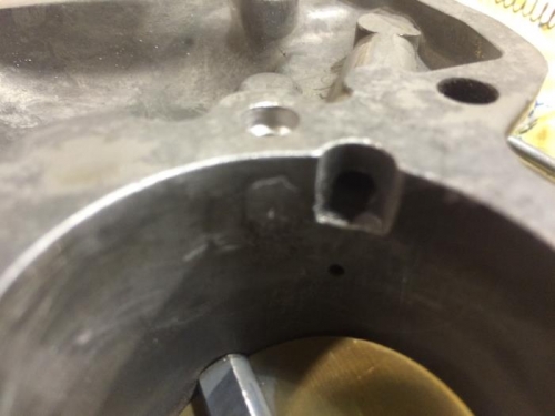 Idle vent from inside.