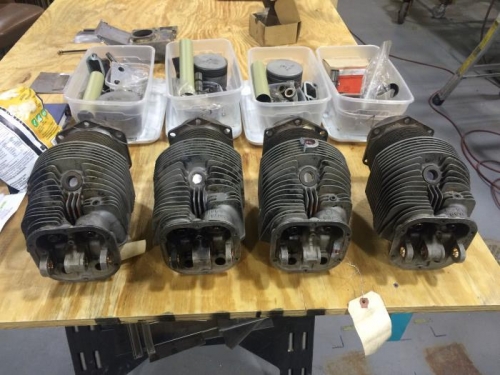 Bushings in process - #3 boss broken.