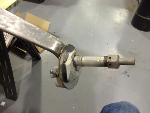 Brake & axle assembly.