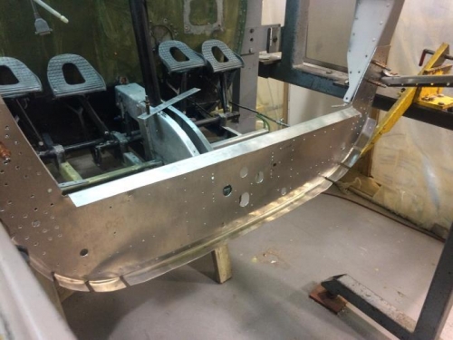 New bulkhead - installed backwards!