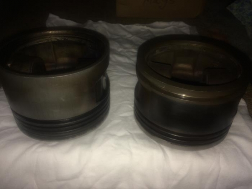 Oil ring different location.