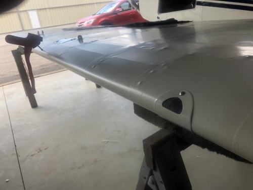 Pitot and vent installed.