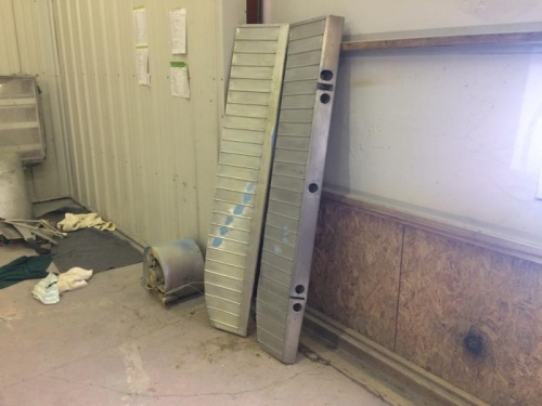 Poly-Fill on ailerons.