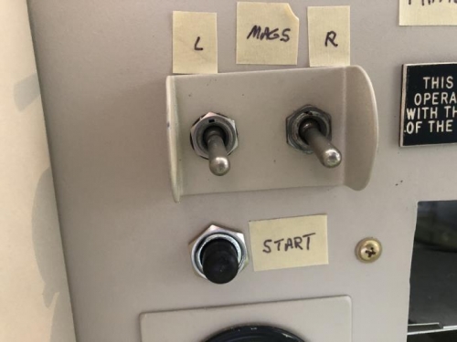 Start button - at last!