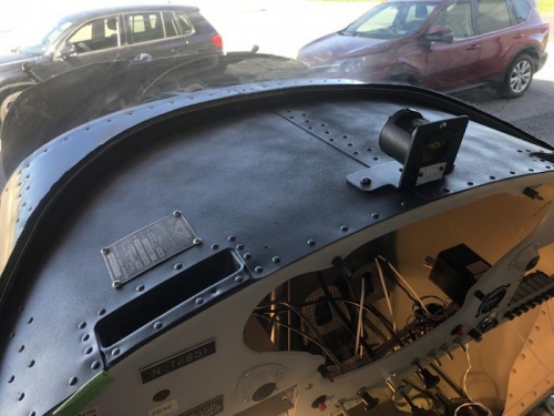 Data plate and compass.