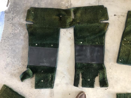 Old carpet. Other photos in C120 directory.