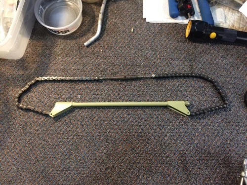 Aileron controls ready to install.